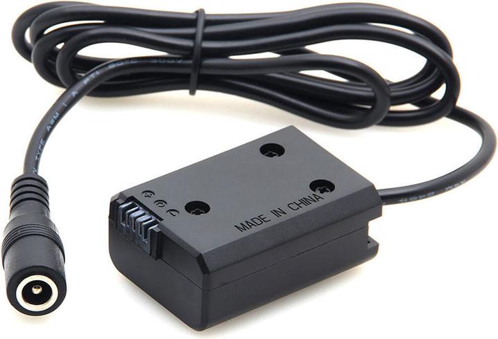 Caruba Sony NP FW50 full decoding dummy battery (straight cable) (Camera battery)