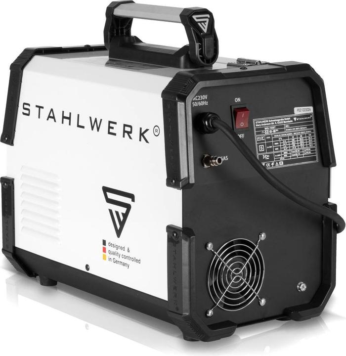 Actual product image Stahlwerk MIG 155 ST IGBT shielded arc welder with 155 amps with MMA electric hand