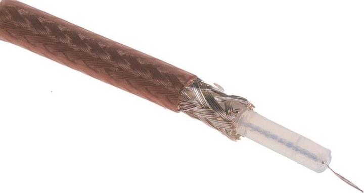 Immagine prodotto Rs Pro RS RG179 coassiale B/U FEP marrone 25m (75 dB, Cavi antenna)