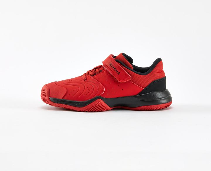Kuikma Kinder Tennisschuhe - TS Strong Kd mit Klettverschluss rot