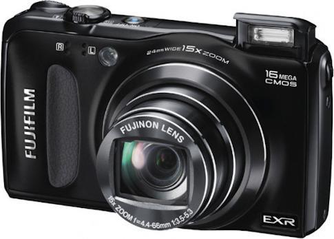 Actual product image Fujifilm Finepix F660 EXR, 16MP, 15xZoom, FullHD Black