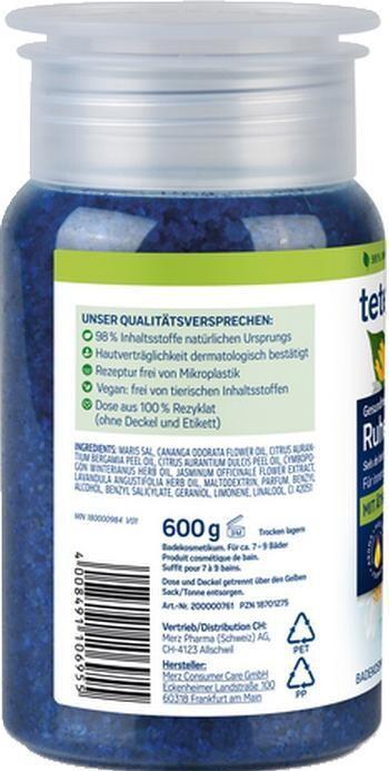 Actual product image Tetesept Rest & relaxation (Bath salts)