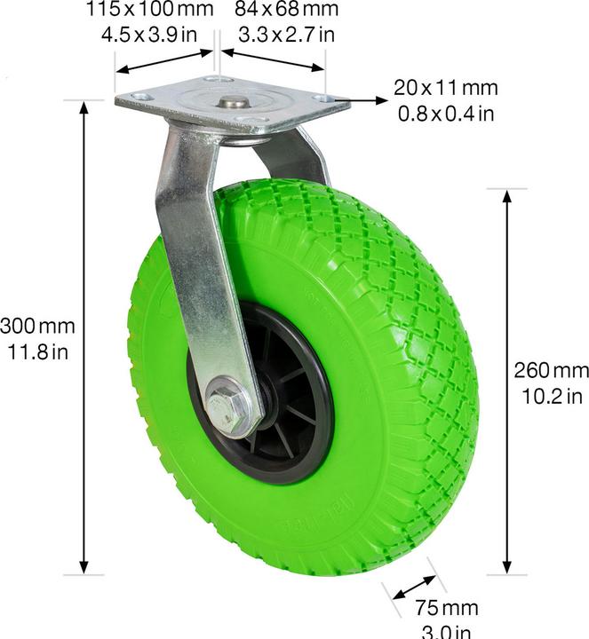 Produktbild Wagner System Transport-Lenkrolle