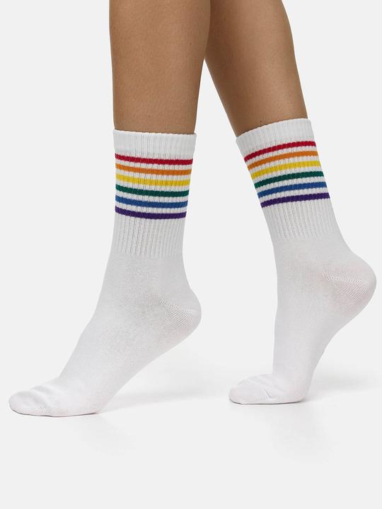 Actual product image Nur Die Freizeitsocken Statement Socken mit Stickerei (pack of 10, 43 - 46)