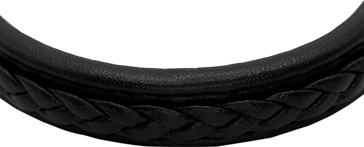 Immagine prodotto Heideman Bracciale in pelle Jannis (23 cm, 100% pelle, 100% acciaio inossidabile)
