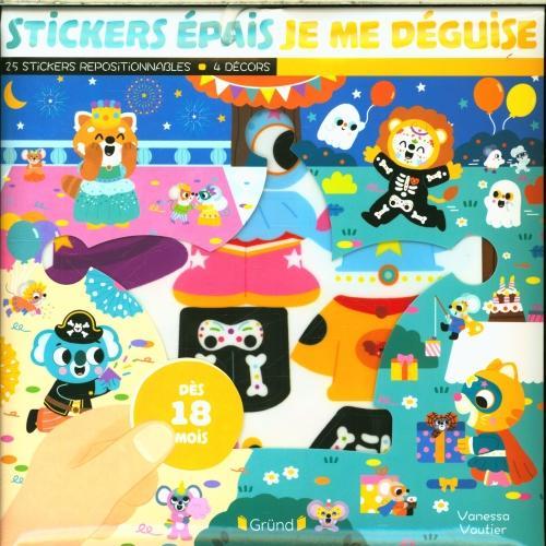 Produktbild Gründ éditions Stickers épais : je me déguise