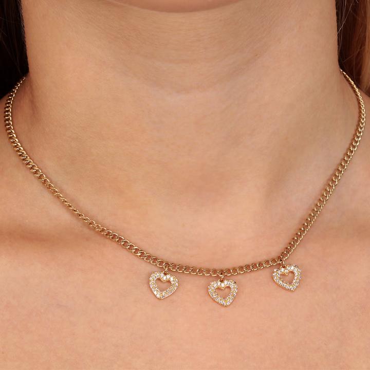 Immagine prodotto Morellato Incontri Collo Cuore+Pp Ston (Acciaio inossidabile, Ottone, 38 - 42 cm)