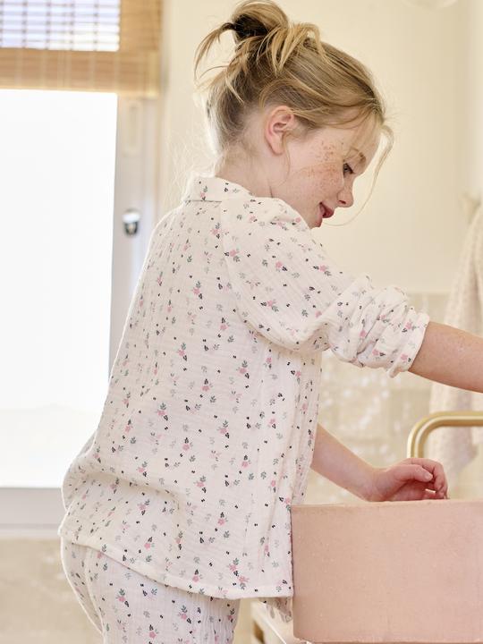 Produktbild Vertbaudet Mädchen Schlafanzug aus Baumwollmusselin (86)