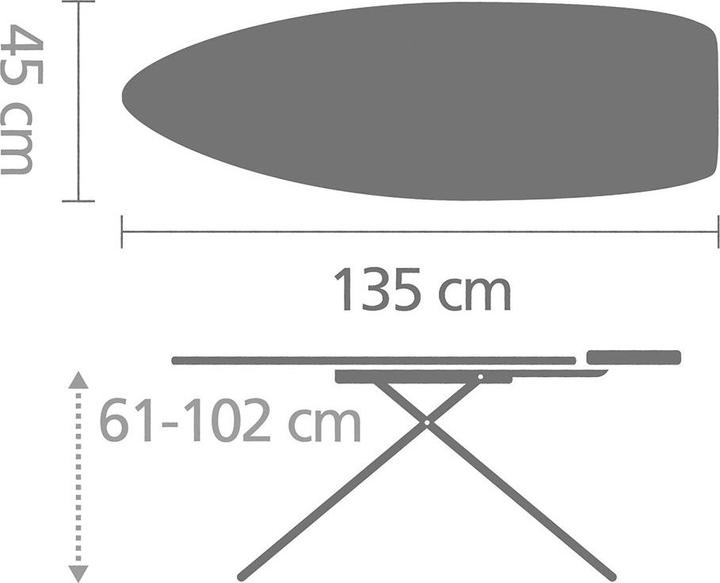 Immagine prodotto Brabantia Lavanda (taglia D) (135 x 45 cm)