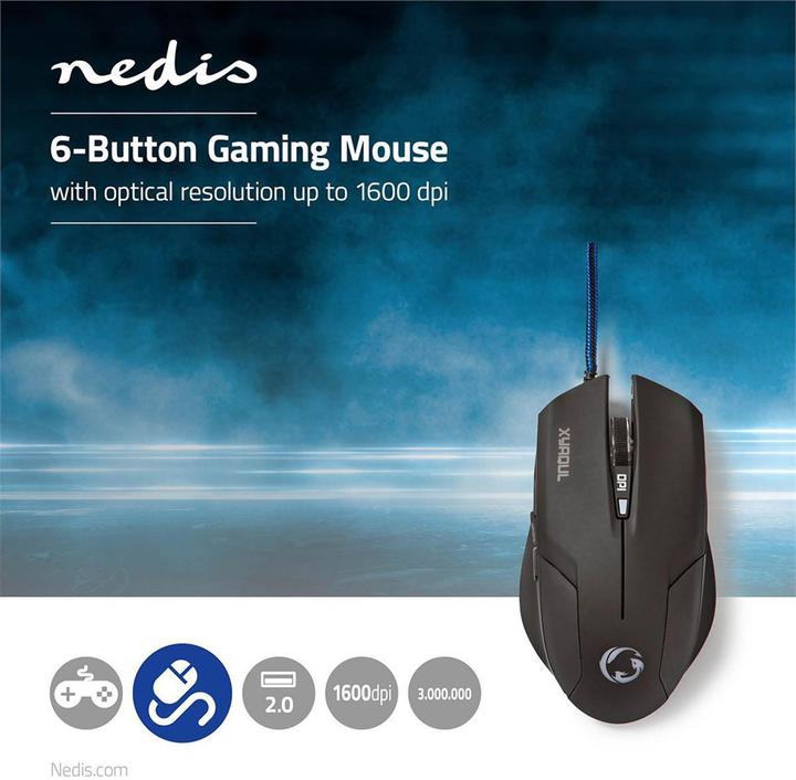 Actual product image Nedis GMWD100BK (Cable)