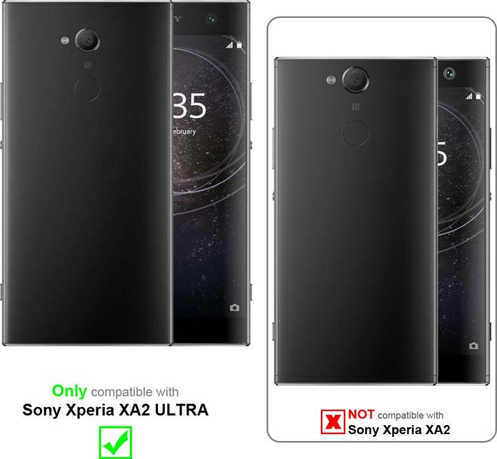 Actual product image Cadorabo Case for Sony Xperia XA2 ULTRA with belt clip (Sony Xperia XA2 Ultra)