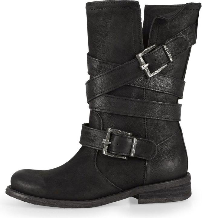 Produktbild Felmini GREDO 8562 Biker Boots mit zwei dekorativen Schnallen. Eine Verschmelzung von robustem Stil und urba (40)