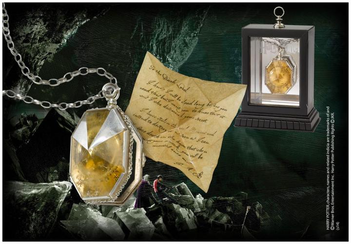 Produktbild Noble Collection Harry Potter Replik Slytherins Medaillon