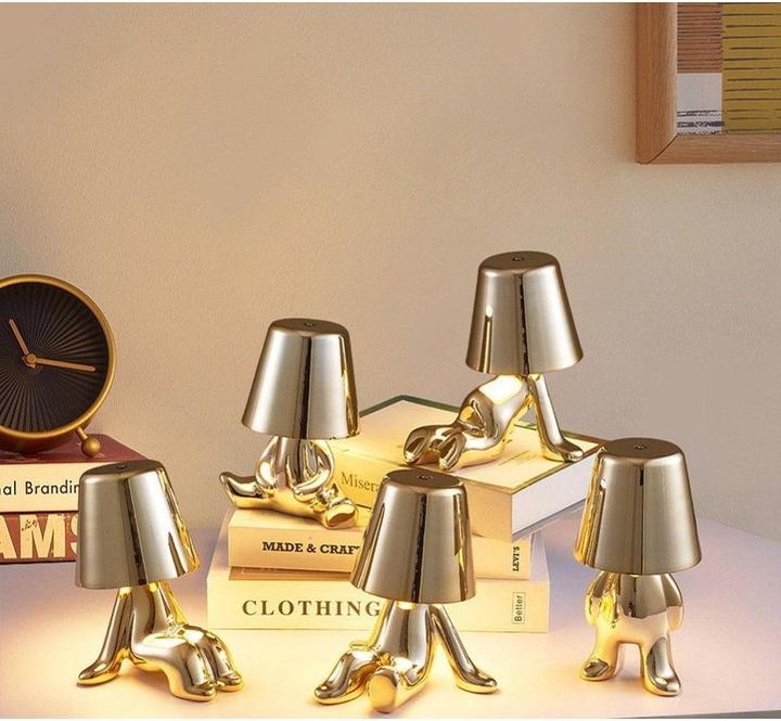 Produktbild OEM Lights for outdoor use Table lamp bedside GOLD MAN Art Deco standing (version 1) MLTL
