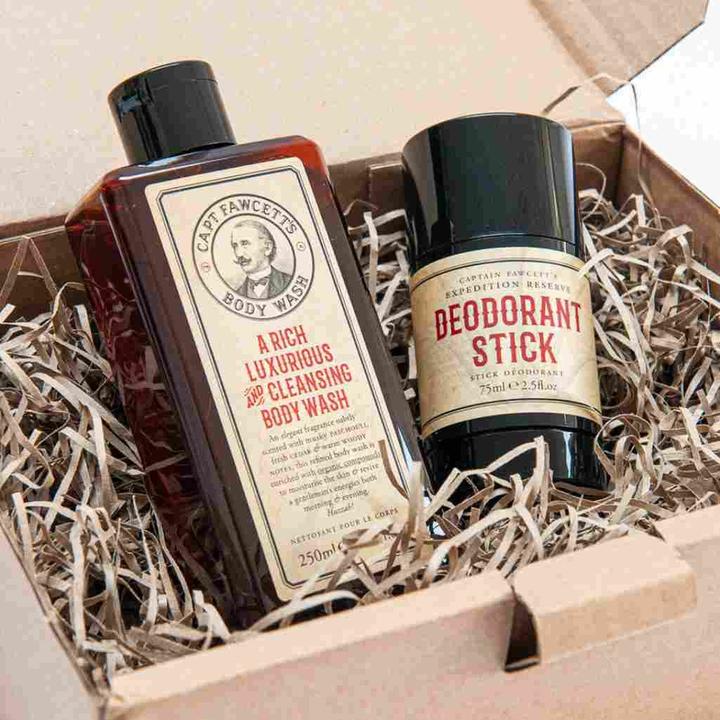 Captain Fawcett Expedition Reserve Geschenkset - Unverzichtbarer Herrenausstatter (Stick)
