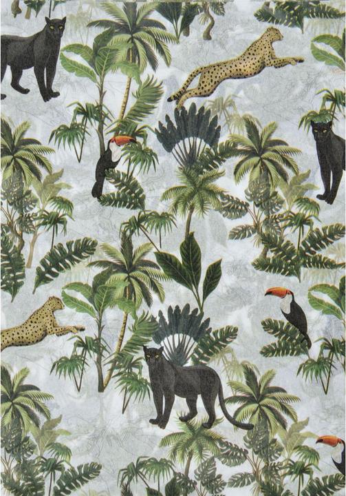 Actual product image Natura Punto Patch paper, jungle with animals, 6 sheets (6 x)