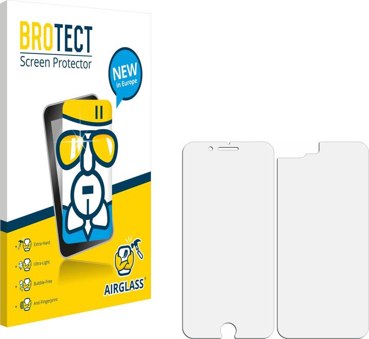 Produktbild BROTECT AirGlass Panzerglasfolie (1 Stück, Apple iPhone 7 Plus)