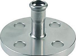 Produktbild Aalberts VSH fl.ovg. 108 mm DN100 - PN10/16M-bakke XPress rustfri press (Pressverbindung)