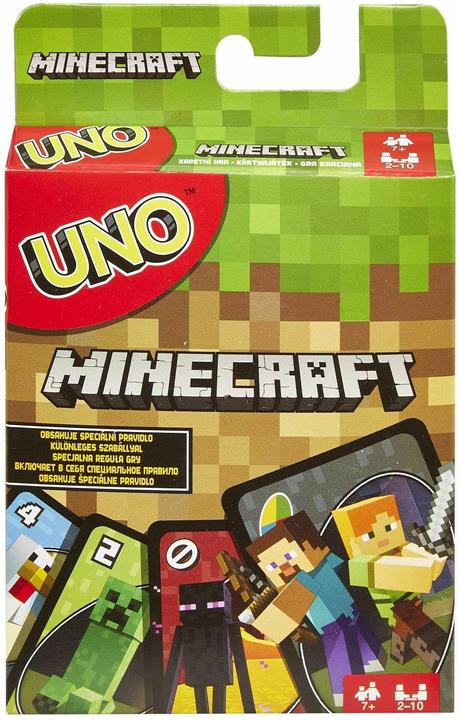 Produktbild Mattel Games Minecraft: UNO (Deutsch, Französisch, Italienisch, Englisch)