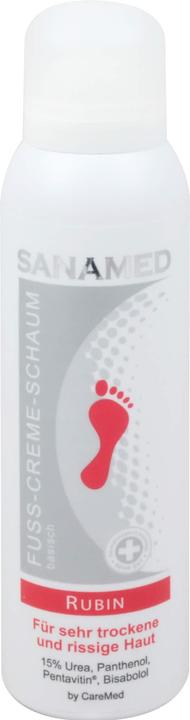 Produktbild Sanamed Fuss-Creme-Schaum Rubin (Fusscrème & Fussgel, 150 ml)