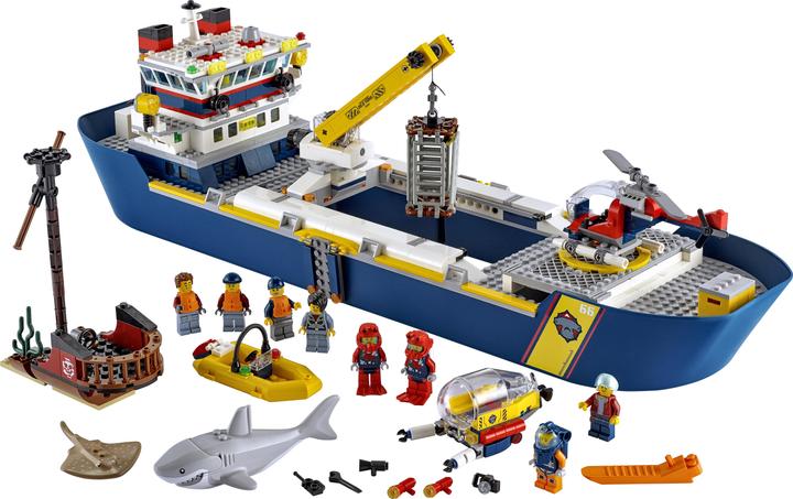 Actual product image LEGO Ocean Exploration Ship (60266, LEGO City)
