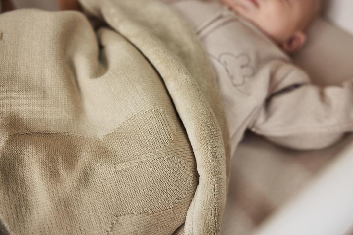 Image du produit Jollein - Deken Ledikant 100x150cm - Dekentje Baby - Miffy - Olive Green/Coral Fleece (100 x 150 cm)