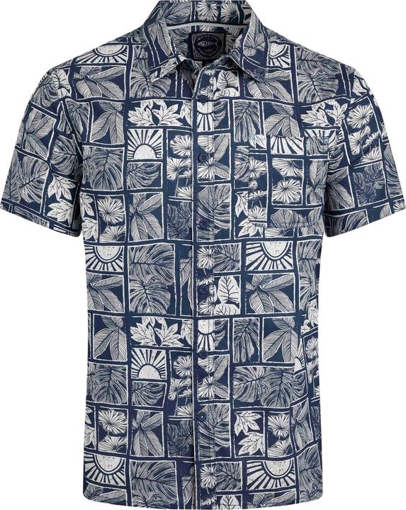 Immagine prodotto Weird Fish Faraway Camicia Stampa Foglia Uomo (M)