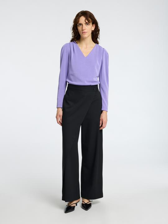 Produktbild Selected Femme Drapiertes Top mit V-Ausschnitt (M)
