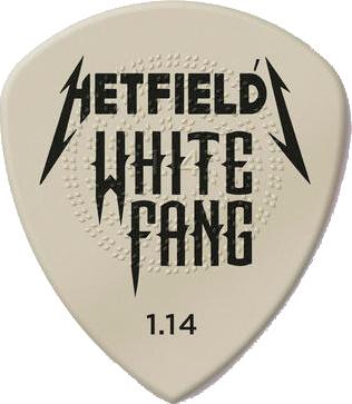 Dunlop Hetfield's White Fang Custom Flow Picks (6 x, 1.14 mm)