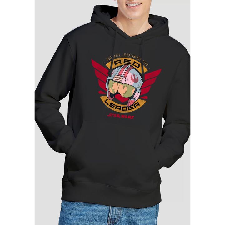 Immagine prodotto Star Wars Red Leader Felpa con Cappuccio Uomo (L)
