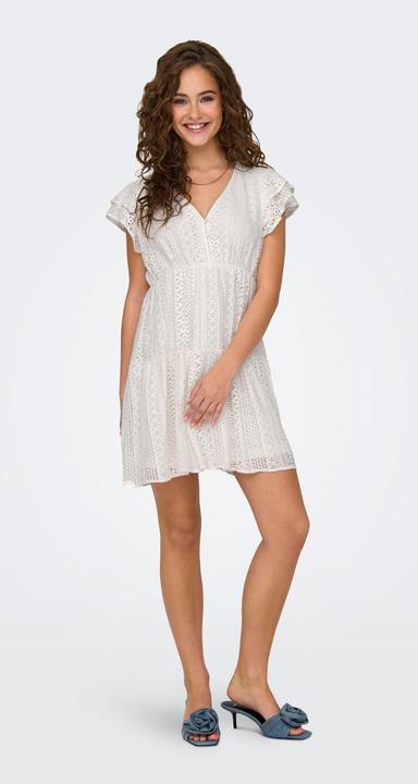 Image du produit Only Coupe normale Col en V Robe courte Robe (S)