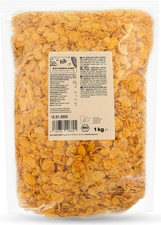 KoRo Organic cornflakes with no added sugar (1000 g)