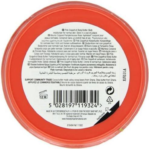 Image du produit Body Shop Pink Grapefruit (Beurre corporel, 200 ml)