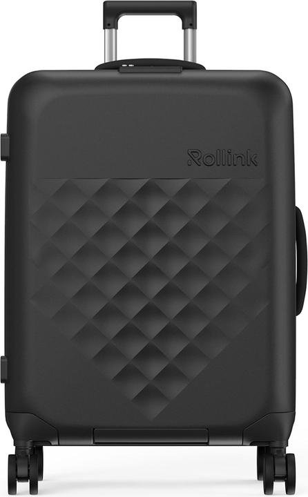 Produktbild Rollink Harde koffer / Trolley / Reiskoffer - Vega 360 - 65 cm - Zwart (80 l, M (50 - 90l))