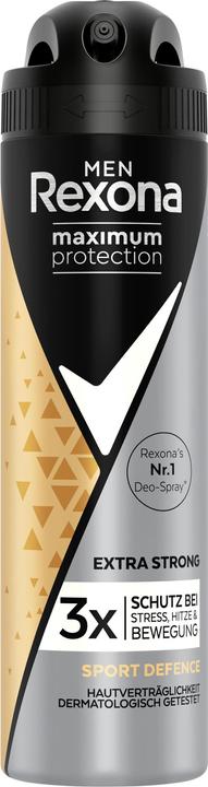 Rexona Maximum Protection Deodorant Spray Men Antiperspirant Sport Defence 150 ml (Spray)
