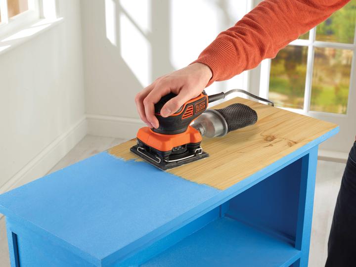 Produktbild Black & Decker & Decker KA450-QS Schwingschleifer 16000 RPM (Schwingschleifer, 220 W)