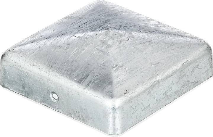 Produktbild GAH Pfostenkappe 90x90mm eckig flache Form feuerverzinkt