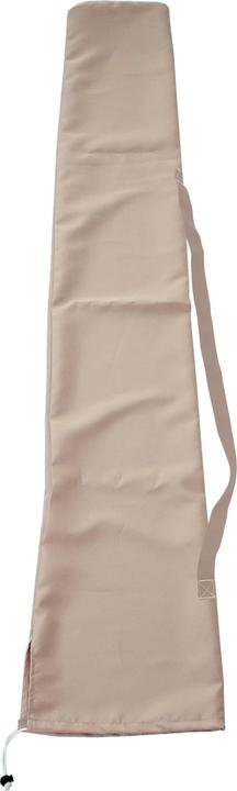 Swisshandel24 Copertura protettiva per ombrellone fino a 3x4m, copertura con coulisse - crema