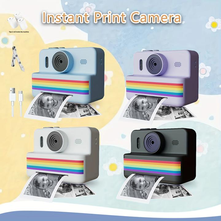 Image du produit Activity Board Caméra selfie numérique HD pour enfants avec écran IPS de 7,11 cm - étanche, rechargeable via