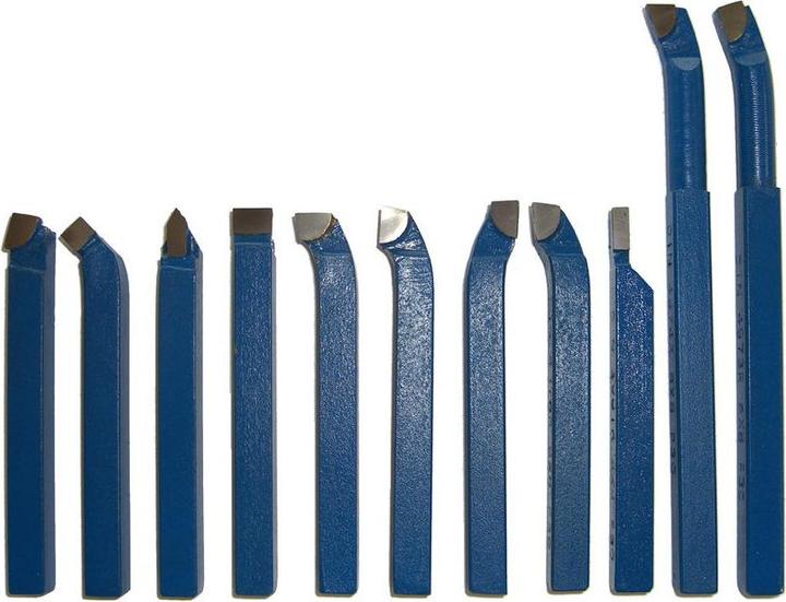 Produktbild Paulimot Drehmeissel-Set 11-teilig mit Hartmetallplatten P30, DIN 4976, 20 mm (20 mm)