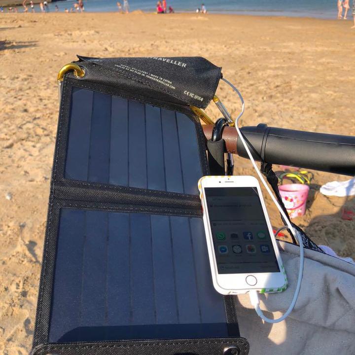 Image du produit Powertraveller Chargeur solaire Falcon 7 avec 1x USB-A output