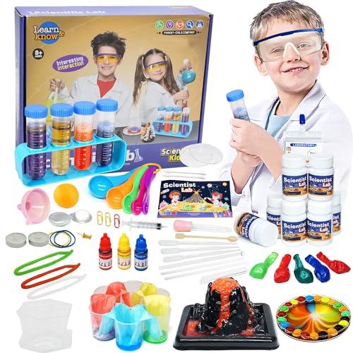Produktbild Activity Board 56 Wissenschaft Experimente für Kinder ab 4-6-8-12 Jahre - Kristalle Züchten,Vulkan Spielzeug