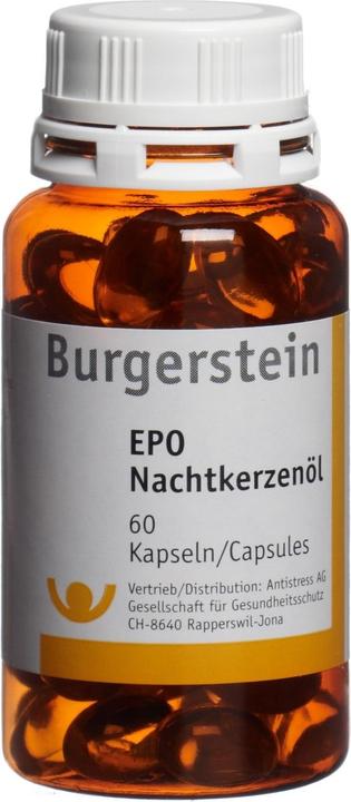 Actual product image Burgerstein Epo evening primrose oil (180 Piece, Oil, 176 g)