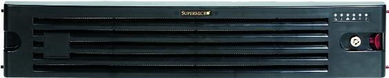 Actual product image Supermicro System cabinet cover - front side