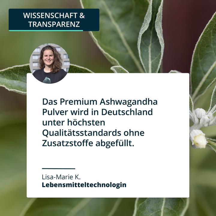 Produktbild Brandl Ashwagandha Pulver Bio (1 Stück, Pulver, 500 g)