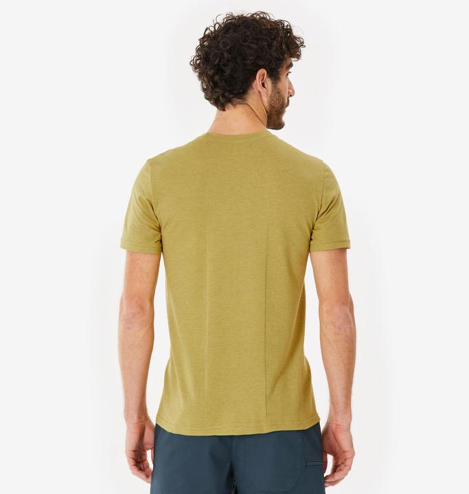 Produktbild Quechua Wandershirt Herren kurzarm - NH500 Fresh khaki (4XL)