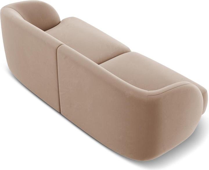 Actual product image Micadoni Boucle Sofa, "Miley", 2 Seats, 180x90x70Made in Europe (3-seater, 2 person sofa, 4-seater)