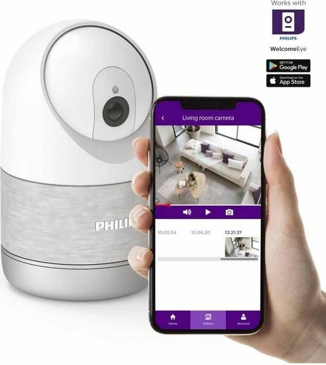 Actual product image Philips WelcomeEye LOOK 531051 IP surveillance camera 2560 x 1440 pixels (2560 x 1440 Pixels)