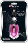 Produktbild Verbatim Go Mini Optical Travel Mouse (Kabelgebunden)