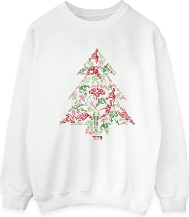 Avengers Christmas Tree Sweatshirt (S)